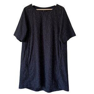 COS Broderie-Anglais Cotton A-Line Dress Relaxed Lagenlook Innovative Modern